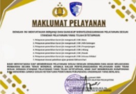 Satpas Salatiga Siap Memberikan Pelayanan Sesuai dengan Kewajiban dan Melakukan Perbaikan Secara Terus Menerus